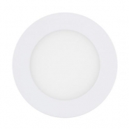 KL000652 - Downlight LED rond extra plat 6W blanc chaud 2800K-3200K - Rue des ampoules_1