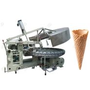 Machine de production de cornets de crème glacée avec certification CE
