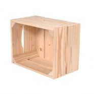 Caisse en bois L2 - Simply à Box - L36 x H20 x P27 cm - bois brut ou 6 coloris de lasure_1