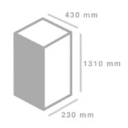 Présentoir de sol - meuble présentoir Jade PLV - 12 cases, impression quadri offset et vernis UV brillant_1