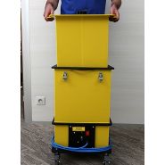 Aspirateur amiante CP25 Changepac - sans changement de sac, 25L, 2400W, nouvelle cartouche étanche_1