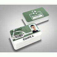 Cartes et badges pvc ou polyester pour impression - 0,76 mm_1