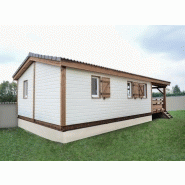 Chalet en bois hégoa plain-pied / toit double pente_1