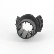 Demi-raccord symétrique avec verrou - DN 50 mm - Embout annelé Ø 55 mm - PP_1