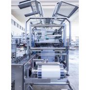 Série PB - Fardeleuse automatique Gampack - Sous film thermo-rétractable avec plaque carton_1