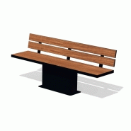 Banc public en bois moderne buton industries ba 50_1
