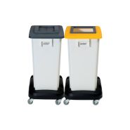 Collecteurs de déchets - Poubelle tri sélectif modulable Mix & Match intérieur - Bacs de 40, 60 ou 80L - 7 coloris_1