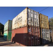 Conteneur maritime 20 pieds (6m) - neuf ou d'occasion - étanche ou non étanche - livraison avec déchargement_1