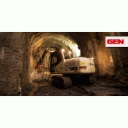 Pelleteuse 14,6t - Hidromek HMK 140 LC - série GEN avec faible consommation et confort_1