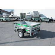 Remorque DAXARA 168 avec essieu performant et amortisseurs intégrés