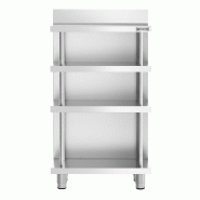 Table de travail de bar inox - 600 x 600 mm_1