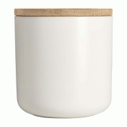 Elton - Bocal rond en grès beige - Référence 912180_1