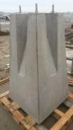 Massif candélabre béton Déco-Ouest - Préfabriqué, installation rapide_1