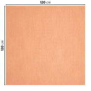 Nappe pliage M cellulose extra saumon 120x120cm - par 200_1