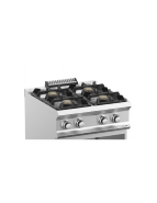Fourneau 4 feux gaz sur placard ouvert - 5.5 kW - Gamme DOMINA PRO 700 - Modèle IPX5 - Référence FB77AXS_1