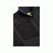 Veste de travail Arsenal gris - Taille M - NORTH WAYS - Toile polyester - 3 poches extérieures_1
