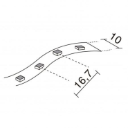 Bande LED - LED Strip in - LED SMD 14.40W/m - Extérieur et Intérieur - IP20/IP30 - Classe III_1