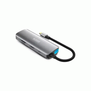 Urban Factory MHC50UF station d'accueil Avec fil USB 3.2 Gen 1 (3.1 Gen 1) Type-C Gris_1