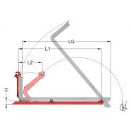 Ampliroll al 3pa - bras hydraulique pour camion - marrel - 3 t
