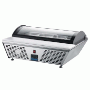 Comptoir de préparation positif économe en énergie Série G 4 x GN 1/3 GP293 Polar_1