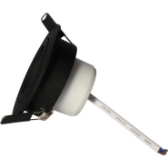 Kit de 3 spots LED noirs encastrables Jade orientables - Module TRIAC 5W, 4000K, 400lm, Ø83_1