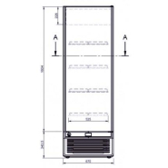 Vitrine verticale positive , idéal pour chr, traiteurs, boulangeries, pâtisseries et chocolateries -glee 42 lite / prime / lite dark / iarp_1
