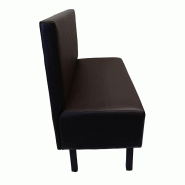 Banquette restaurant Rotterdam - MARRON_1