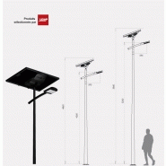 Lampadaire urbain solaire smartlight 4.1 - 5.1 / led / en acier galvanisé_1