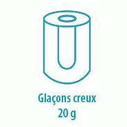 Machine à glaçons creux cylindriques - 78 kg/24h - stockage 37 kg - Q90A | ITV_1