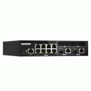 QNAP QSW-M2108R-2C commutateur réseau Géré L2 2.5G Ethernet (100/1000/2500) Connexion Ethernet, supp_1