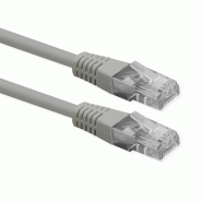 ROLINE Cordon Cat.6 (Classe E), UTP, PoE, gris, 1,5 m_1