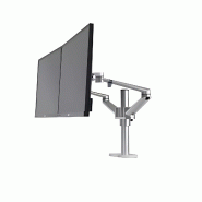 Bras articulé écran double fixe métal SAMY_1