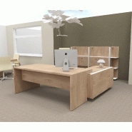 Bureau d'angle T45 avec desserte - Quadrifoglio - 192, Gauche, Orme_1