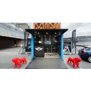 Container Stand - Solution modulable et personnalisable pour exposition, showroom ou stand promotionnel_1