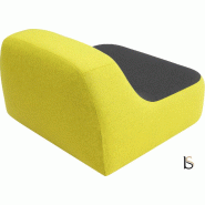 Fauteuil SAND - Softline - Felt Jaune 579_1