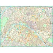 Plan de paris aux editions michelin personnalisable_1