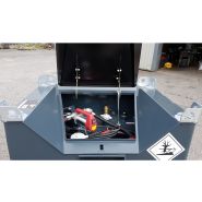 Réservoir transportable adapté à l'agriculture, travaux publics et collectivités