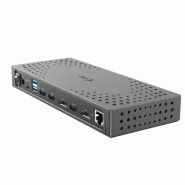 USB 3.0 / USB-C / Thunderbolt, 3x 4K Docking Station Gen 2 + Power Delivery 100W_1