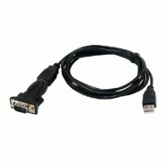 MCL USB2-118B changeur de genre de cble USB 2.0 RS232 Noir_1