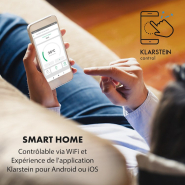 Radiateur infrarouge long - Wonderwall Smart 720 - extra plat, discret, zone d'efficacité jusqu'à 14m²_1