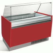 Vitrine de présentation glacier 10+10 bacs - ESTI Multicouleurs - Rouge_1
