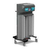 Chariot de distribution de repas sur plateaux  - système Borne/Navette pour remise en température - HEATFLOW TRAYSERV_1