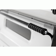 Four à pizza électrique Prismafood BASIC6-M - 6 pizzas Ø32 cm - plan en pierre réfractaire - support non inclus_1