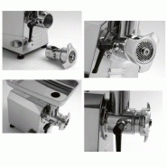 Hachoir à viande professionnel TSK 12 - Ø 70 mm - Débit 200 kg/heure - Tout inox_1