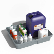 Bac de rétention PE 60 litres - sans caillebotis - gris_1