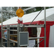 Lampe de chantier Monolight FLAT LED – réf N° 111607-41 – Fixation antivol – Autonomie > 3 mois_1