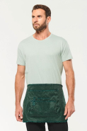 Tablier court de jardinage écoresponsable unisexe - WK841 - polyester recyclé, imperméable et multipoches_1