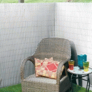 Nature écran de jardin à double face pvc 1,5x3 m blanc 428518_1