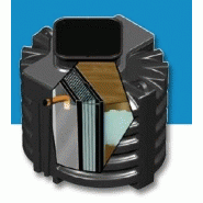 Microstation biofrance® roto et biofrance® roto plus - deux cuves en pe rotomoulé 12 eh Microstation biofrance® roto et biofrance® roto plus - deux cuves en pe rotomoulé 12 eh