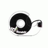 Bande auto-agrippante ID-SCRATCH - 2000 cm x 20 mm - Noir - Polypropylène_1